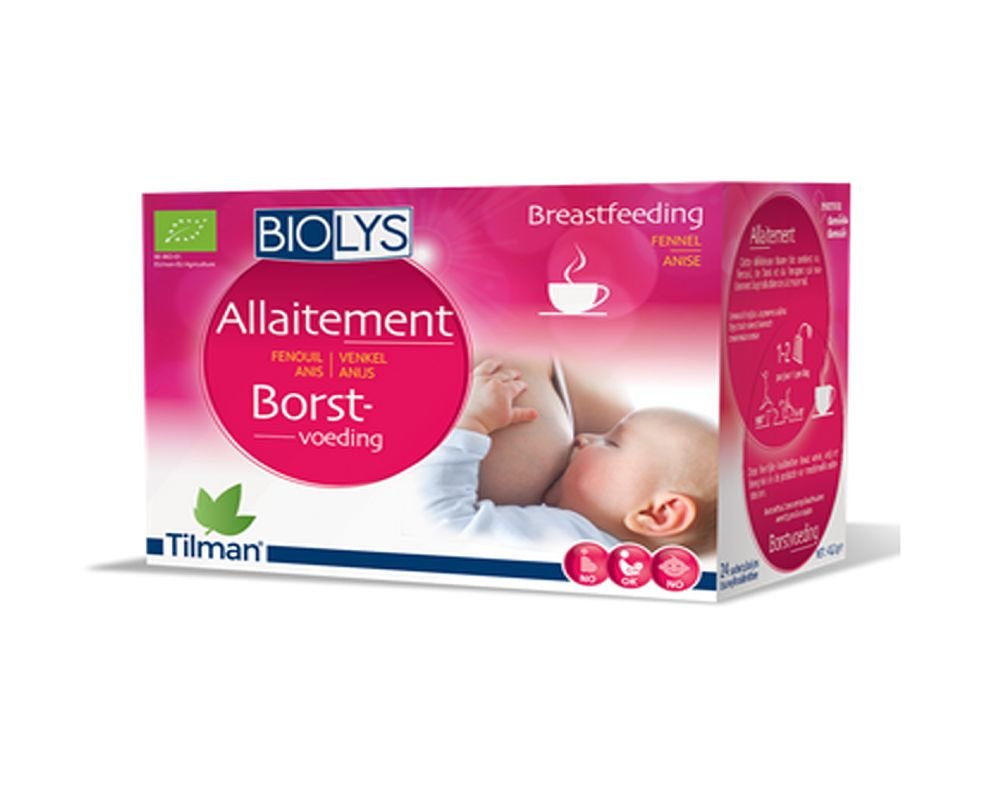 Breastfeeding infusion (fennel anise) organic Biolys 24 sachets