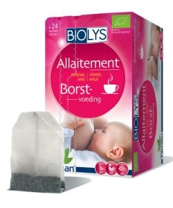 Infusion Allaitement (fenouil - anis)  BIO, 24 sachets