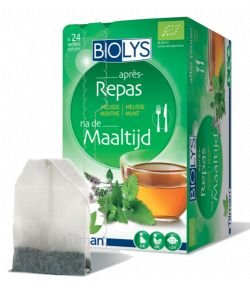 After-meal infusion (lemon balm-mint) BIO, 24 sachets