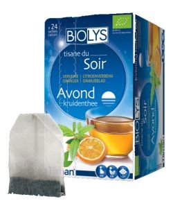 Tisane du Soir (verveine - oranger) BIO, 24 sachets