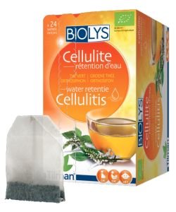 Infusion anti-Cellulite (thé vert - orthosiphon) BIO, 24 sachets