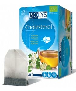 Cholesterol infusion (hawthorn-turmeric) BIO, 24 sachets