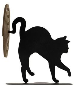 Spiral Incense Holder Cat