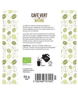 Café Vert - Nature DLUO 10/26 BIO, 20&nbsp;sachets