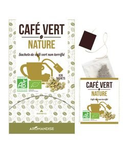 Café Vert - Nature DLUO 10/26 BIO, 20&nbsp;sachets