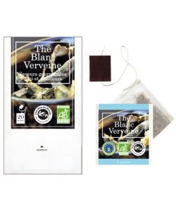 White Tea Verbena BIO, 20 sachets