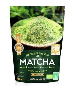 Matcha green tea powder