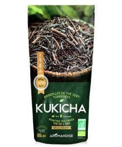 Thé grillé Kukicha BIO, 80 g