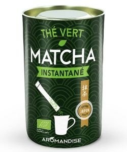 Thé vert Matcha instantané BIO, 25 sachets