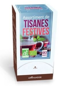 Tisanes festives BIO, 18 sachets