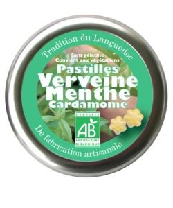 Pastilles Vervain-Mint-Cardamome