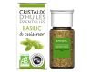 Essential oil crystals - Basil