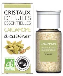 Cristaux d'Huiles Essentielles - Cardamome BIO, 10 g