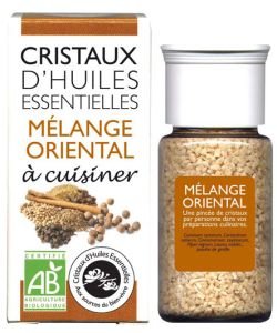 Cristaux d'Huiles Essentielles - Mélange Oriental BIO, 10 g