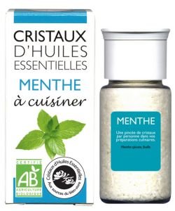 Essential oil crystals - Mint BIO, 10 g