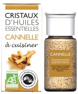Cristaux d'Huiles Essentielles - Cannelle BIO, 10 g