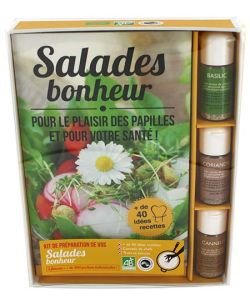 Coffret Salades bonheur BIO, pièce