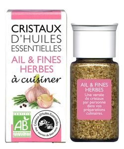 Cristaux d'Huiles Essentielles - Ail & Fines herbes BIO, 10 g