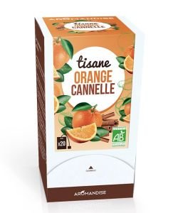 Tisane Orange Cannelle BIO, 20 sachets