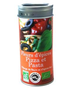 Spice flowers - Pizza & Pasta (metal box). BIO, 40 g