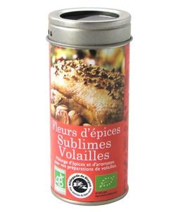 Spice flowers - Sublime poultry (metal box). BIO, 45 g