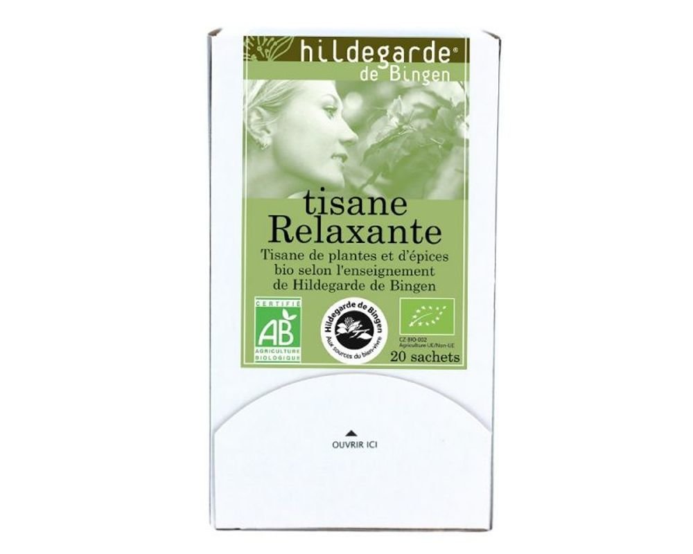 Tisane relaxante Bio - Hildegarde de Bingen - 20 sachets