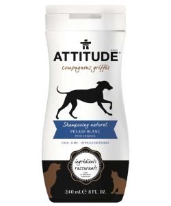 Shampooing naturel Pelage Blanc pour animaux, 240 ml