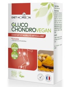 Gluco chondro Vegan - DLUO 10/2021, 60 comprimés