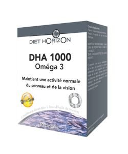DHA 1000 - DLUO 07/24, 60 capsules