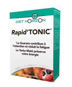 Rapid'Tonic - DLUO 02/2026, 40 comprimés