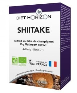 Shiitake BIO, 60 gélules