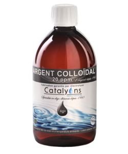 Argent Colloïdal 20 ppm, 500 ml