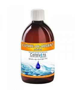 Cuivre - Or - Argent Colloïdal, 500 ml