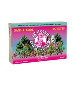 Elixir du Suédois - Sans alcool, 20 ampoules