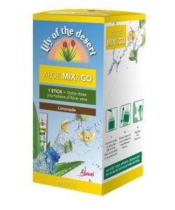Aloe Mix & Go - Lemonade, 10 sticks