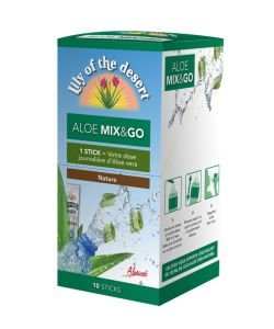 Aloe Mix & Go - Nature, 10 sticks