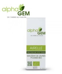 Airelle (Vaccinium vitis idaea) bourgeon BIO, 50 ml