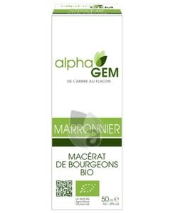 Marronnier (Aesculus hippocastanum) bourgeon BIO, 50 ml