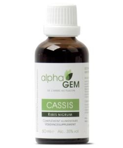 Cassis (ribes nigrum) bourgeon - Emballage abîmé BIO, 50&nbsp;ml