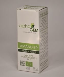Amandier (prunus dulcis) bourgeon - DLUO 06/19 BIO, 50 ml