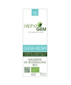 GEM-RESPI - sans emballage BIO, 50 ml