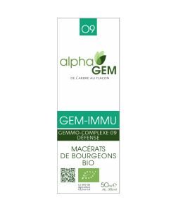 GEM-IMMU - sans emballage BIO, 50 ml