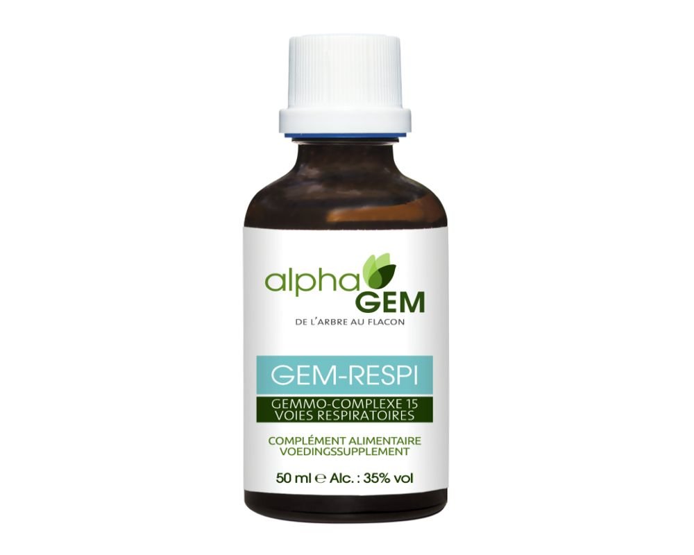 GEMRESPI 15 Voies Respiratoires Alphagem 50 ml