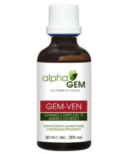 GEM-VEN - Gemmo-Complexe 17 Jambes Lourdes - Bio - Alphagem - 50 ml