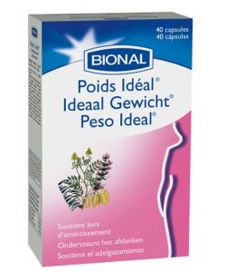 Ideal weight, 40 capsules