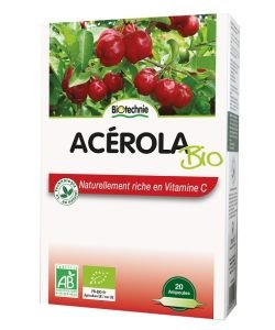 Acerola Organic BIO, 20 vials