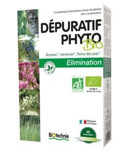 Dépuratif Phyto Bio BIO, 20 ampoules