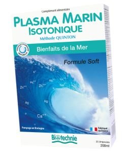 Plasma marin isotonique, 20 ampoules