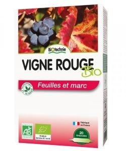 Organic red vine BIO, 20 vials