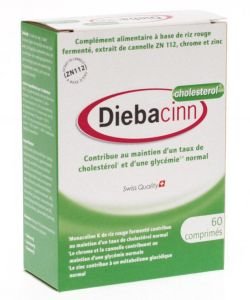 Diebacinn Cholesterol, 60 comprimés